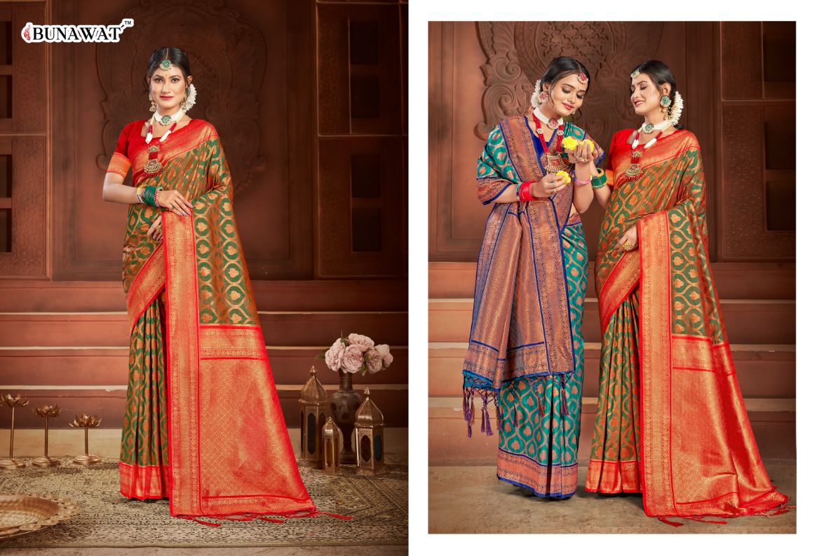 Florina By Bunawat Banarasi Silk Sarees Catalog
